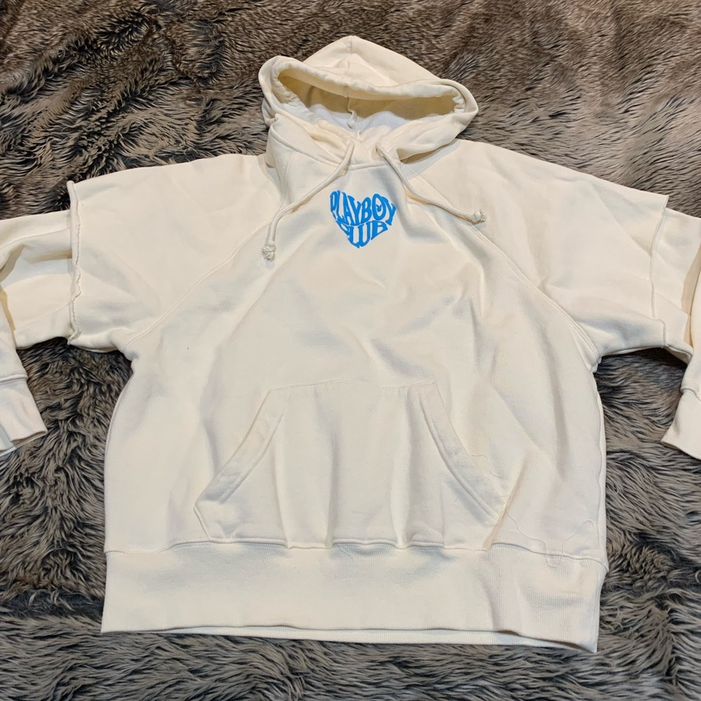 Playboy by PacSun "Playboy Club" graphic hoodie Size XS